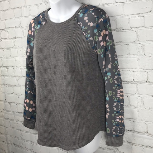 NWT Sanctuary Grey Knit Boho Twist Keyhole Back - Picture 2 of 7